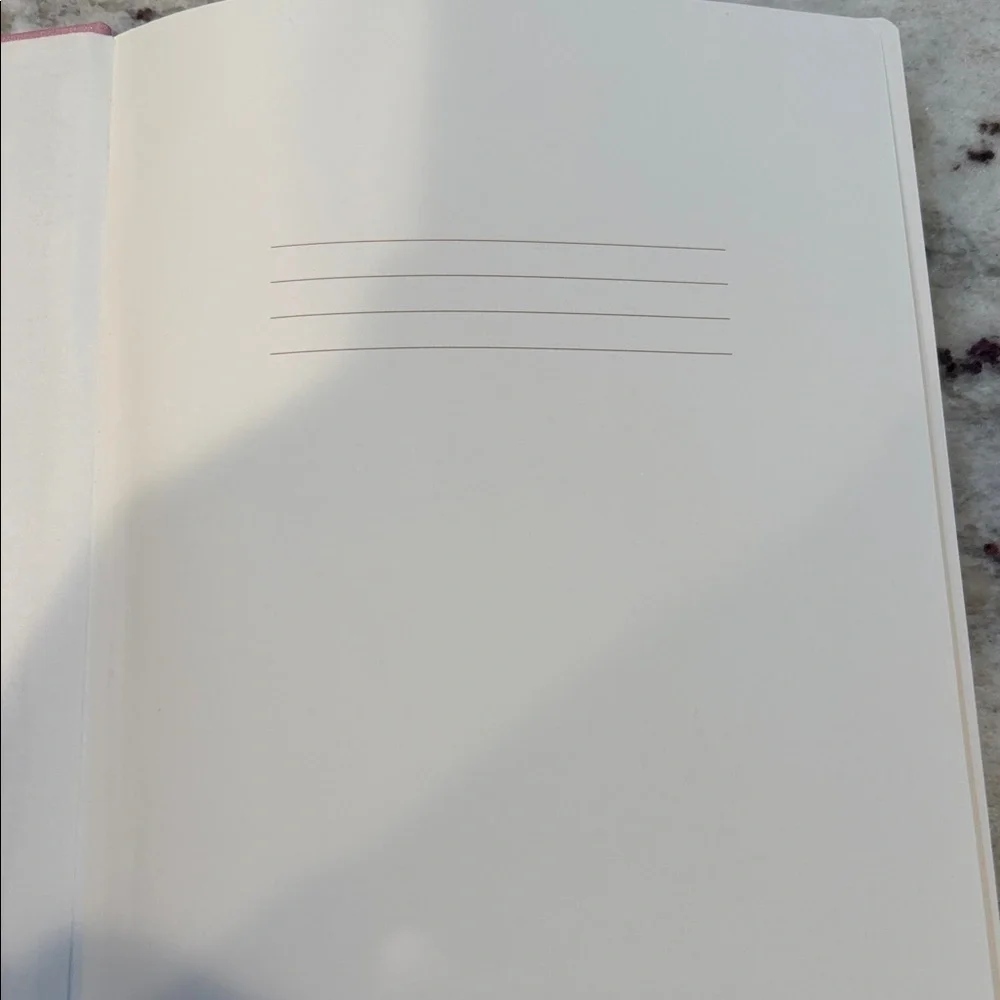Pink Gold Embossed “Grow With The Flow” Journal
